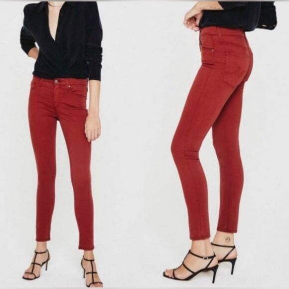 AG Adriano Goldschmied "The Stevie Ankle jeans sz 31R - Picture 8 of 8